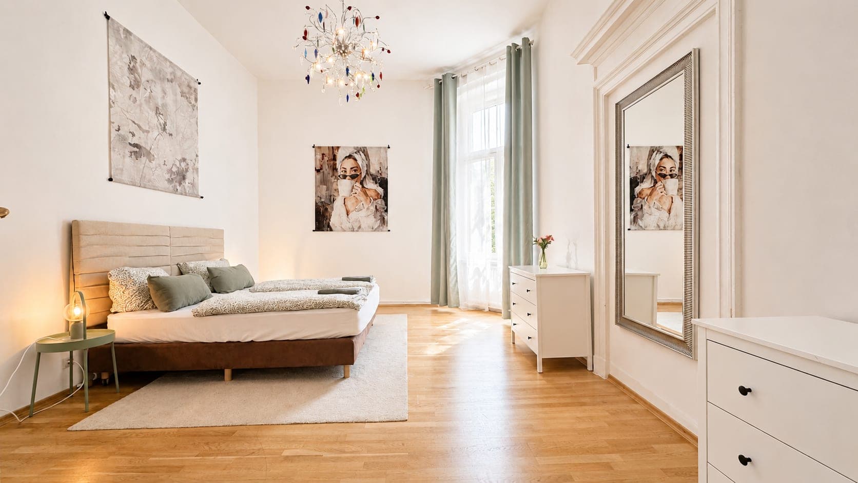 Bedroom 2 in Brückenstraße, 1.OG, photograph 1 of 4