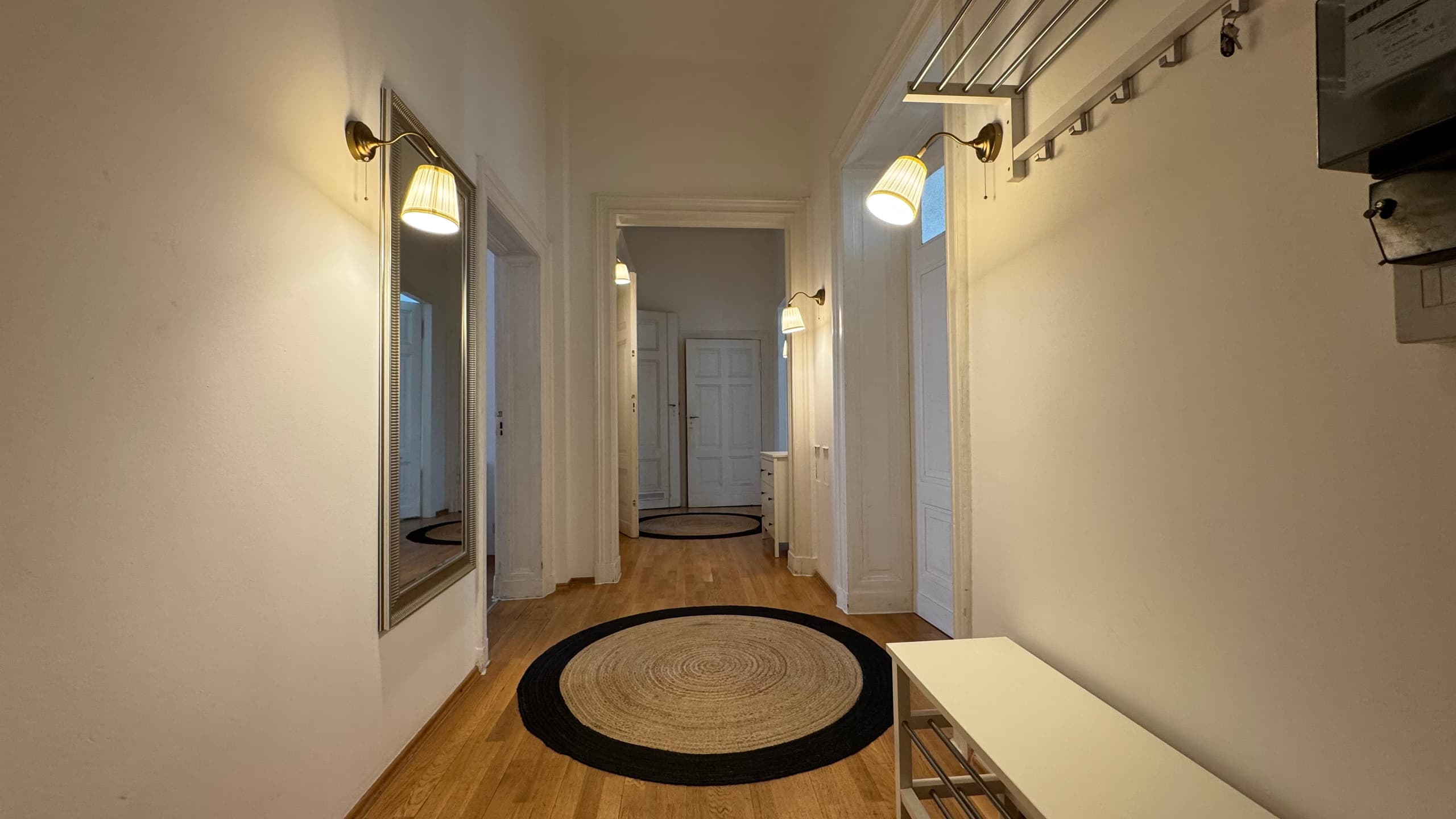 Hallway in Brückenstraße, 1.OG, photograph 1 of 2