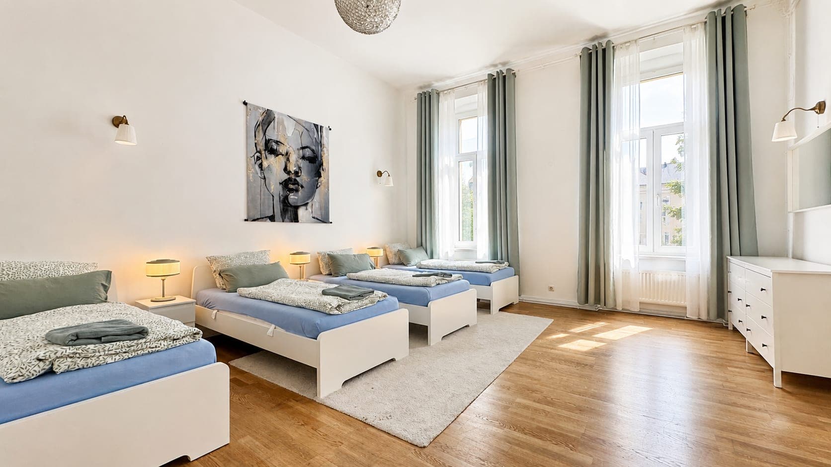 Bedroom 1 in Brückenstraße, 1.OG, photograph 2 of 4