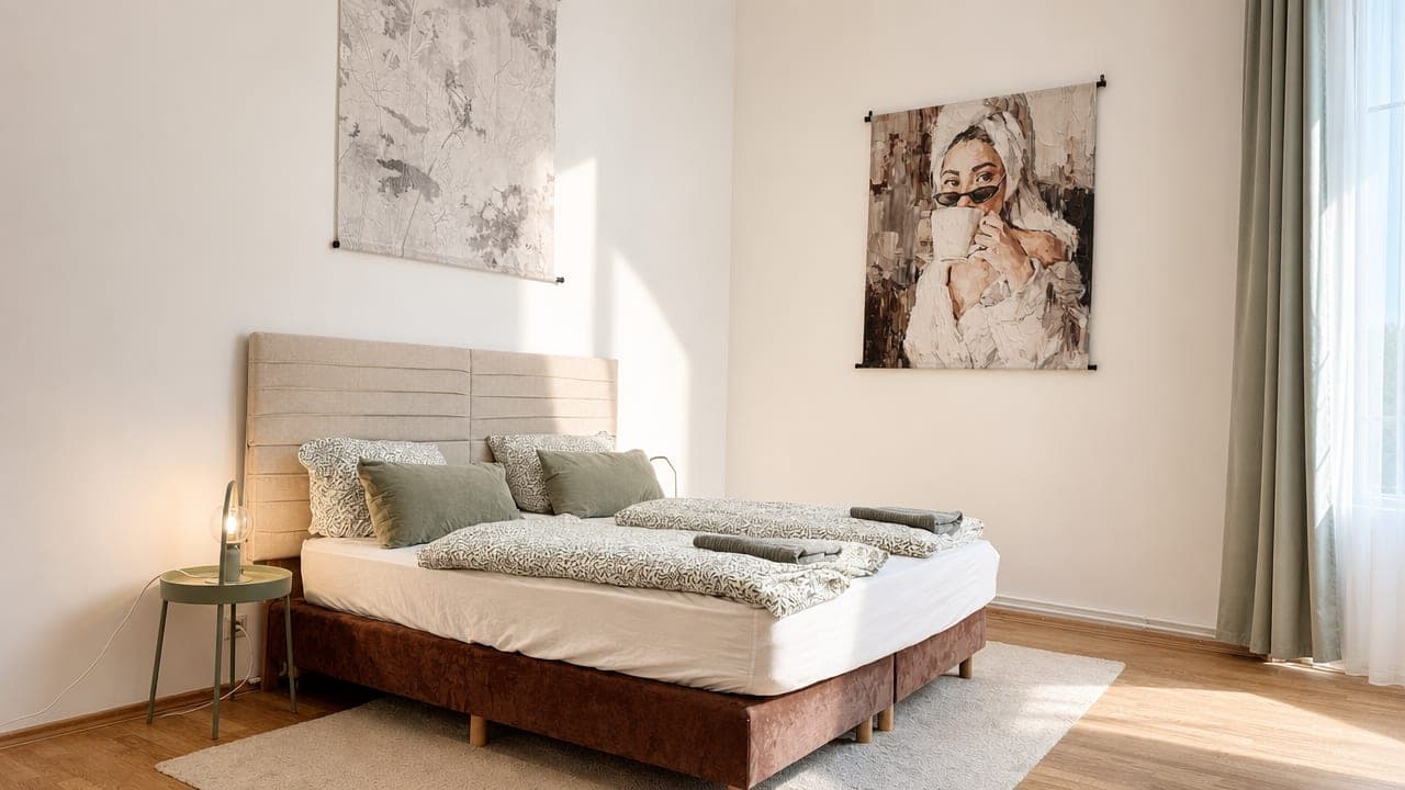 Bedroom 2 in Brückenstraße, 1.OG, photograph 3 of 4