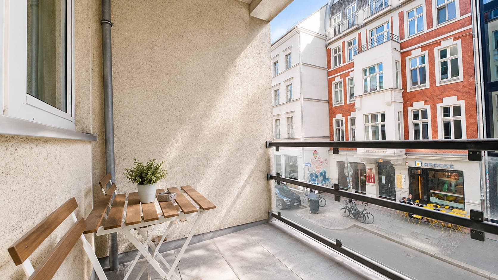 Balcony in Flat 101