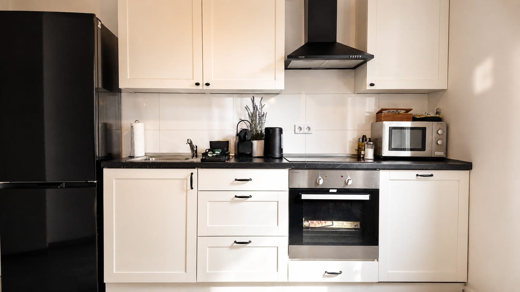 Kitchen in Flat 102, photograph 1 of 5