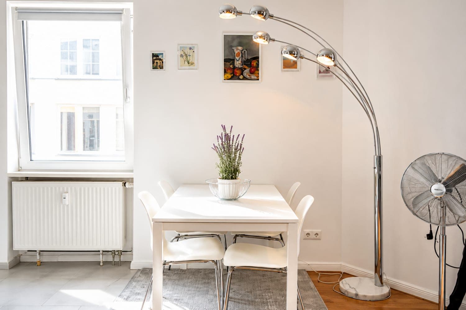 Dining area in Flat 102