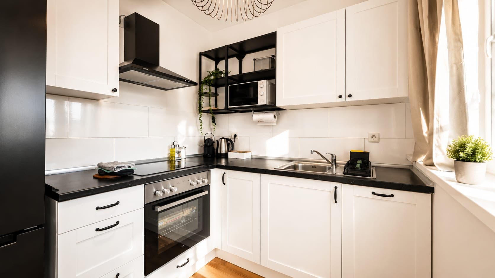 Kitchen in Flat 103, photograph 4 of 4