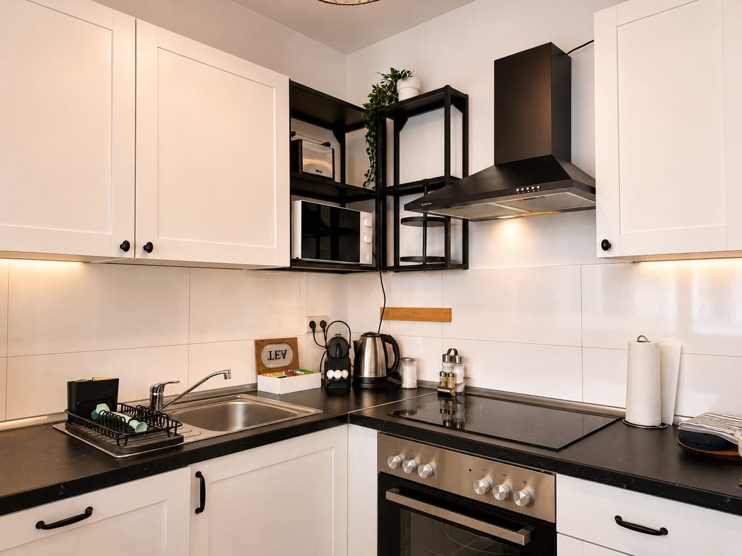 Kitchen in Flat 105, photograph 1 of 3