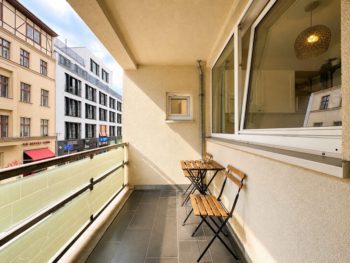 Balcony in Flat 105