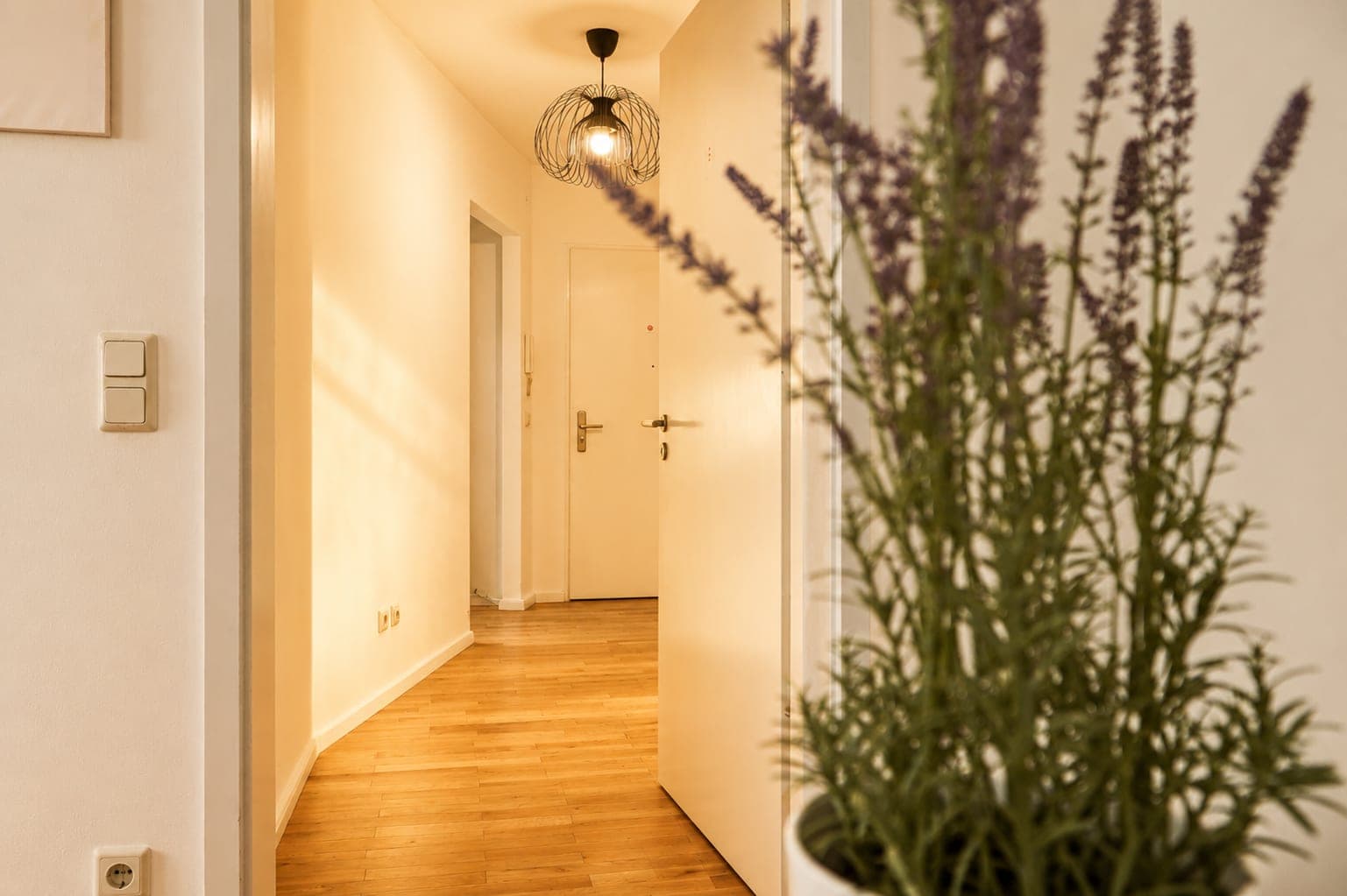 Hallway in Flat 105