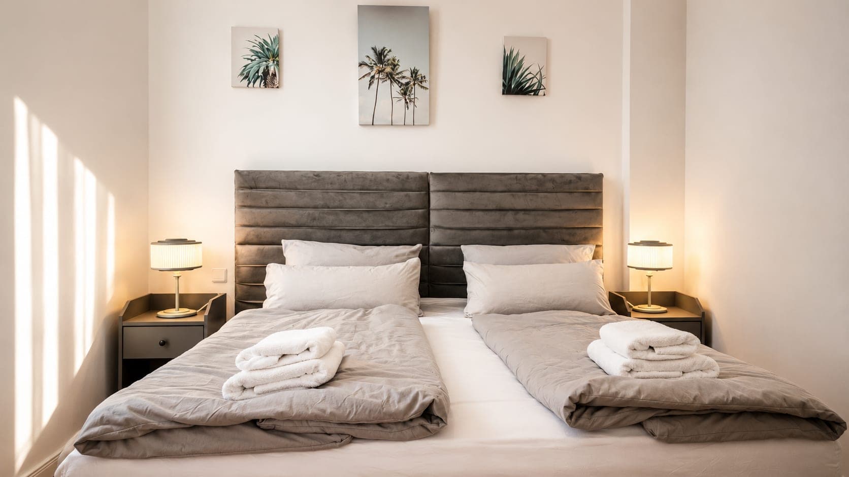 Bedroom in Flat 201, photograph 1 of 2