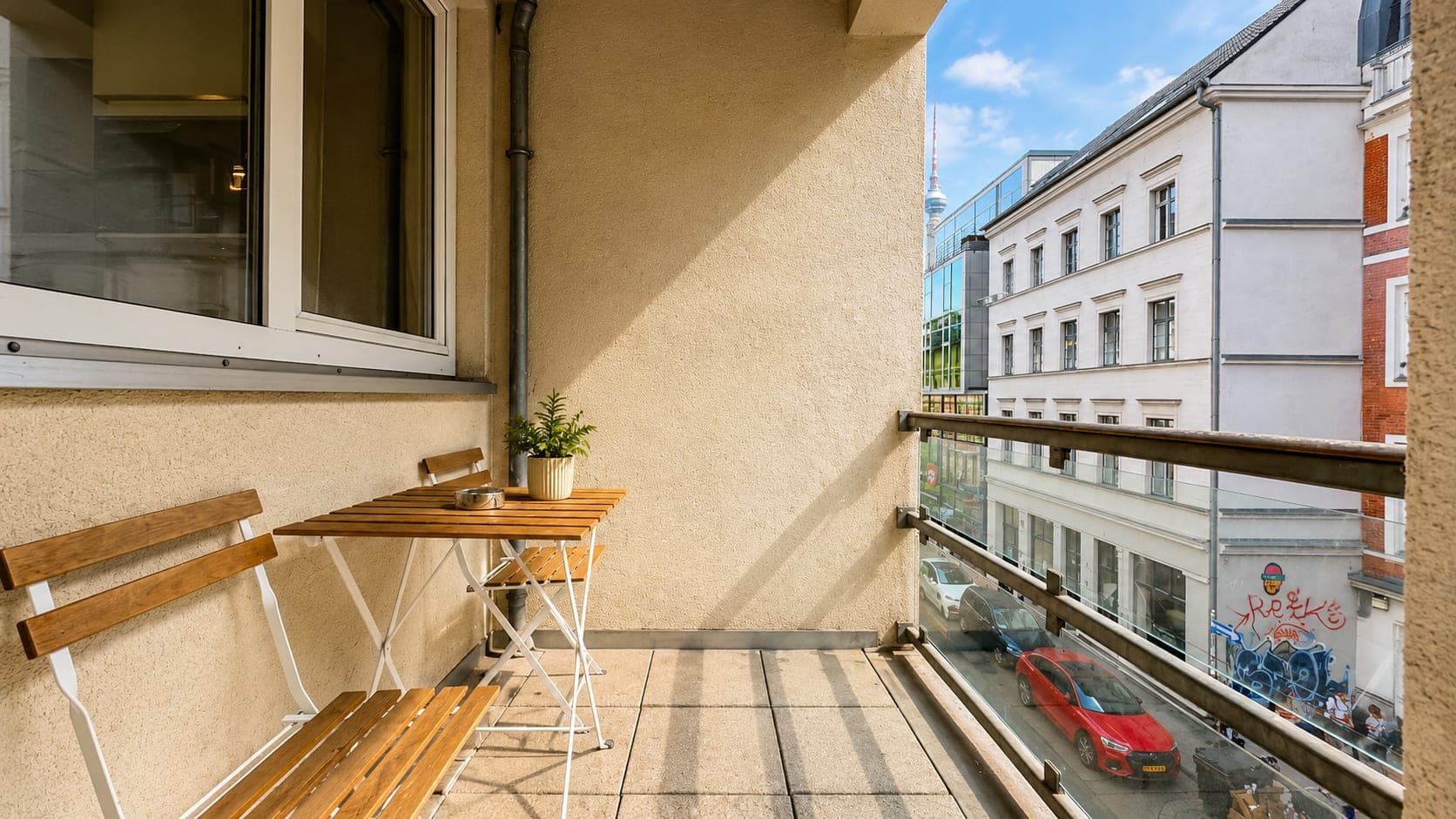 Balcony in Flat 201
