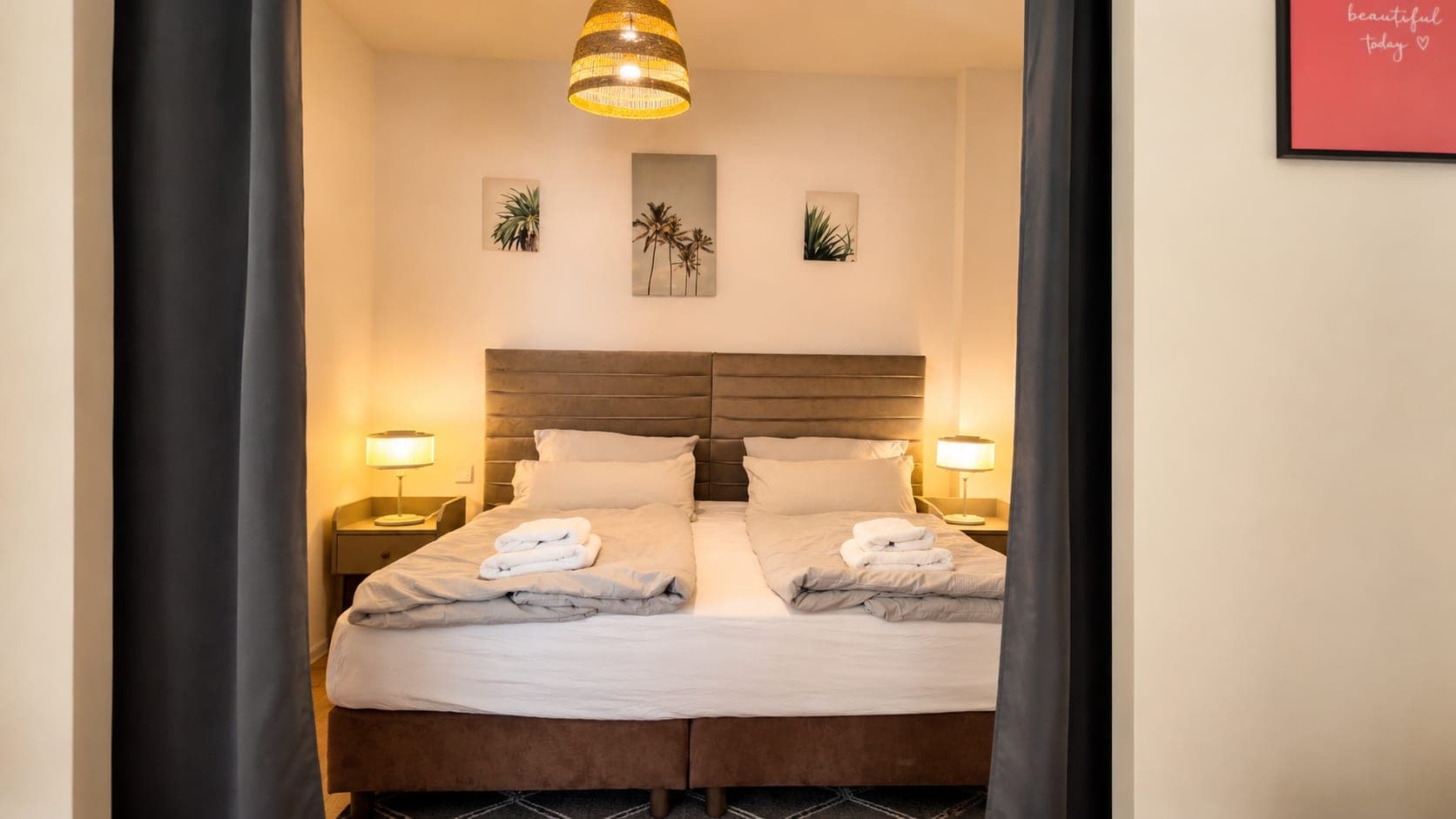 Bedroom in Flat 201, photograph 2 of 2