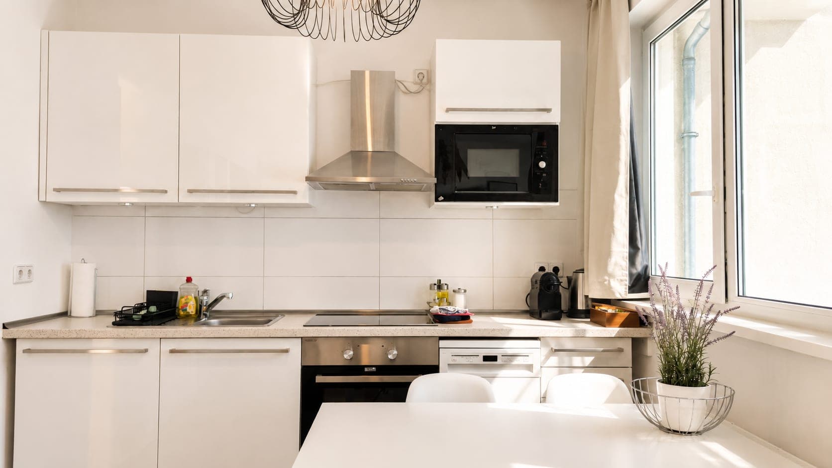 Kitchen in Flat 201, photograph 4 of 4
