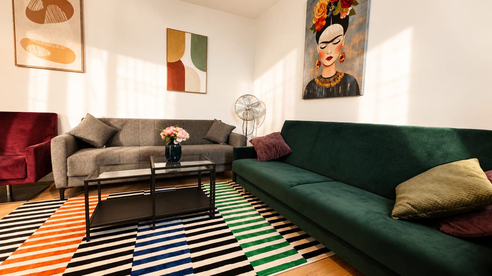 Living room in Flat 2011, photograph 4 of 4