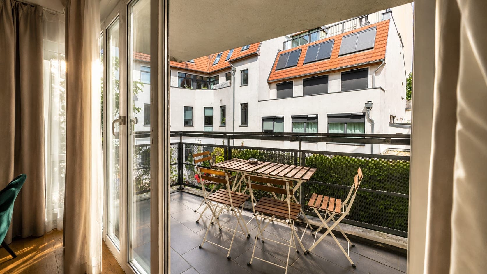Balcony in Flat 2012, photograph 1 of 2