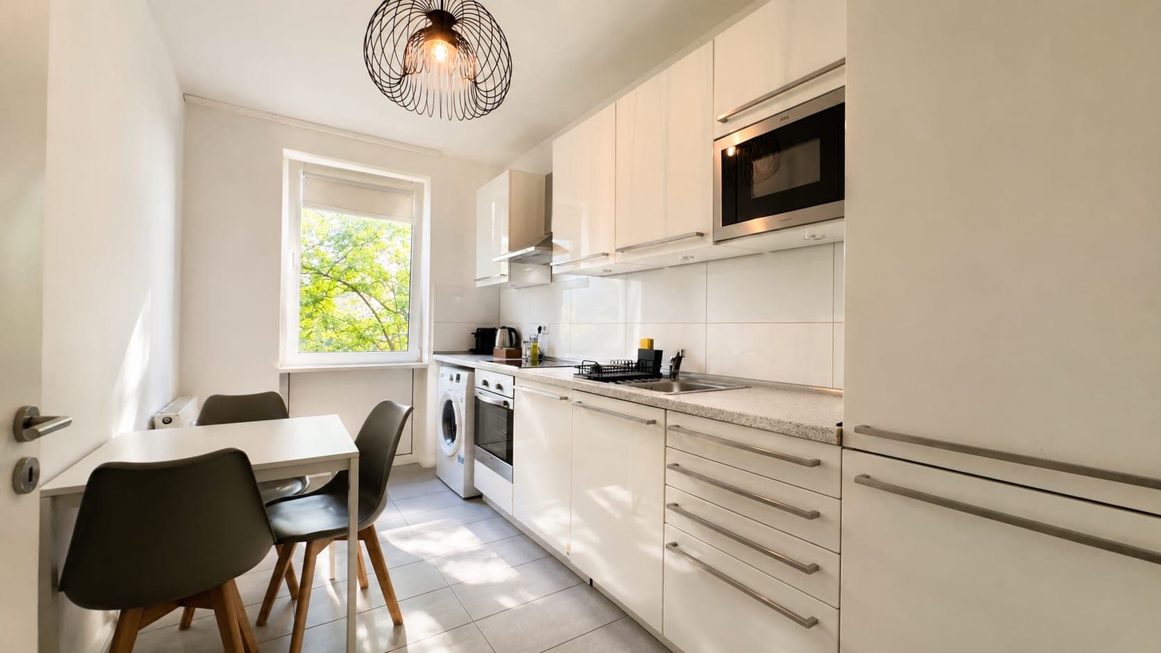 Kitchen in Flat 2021, photograph 2 of 3