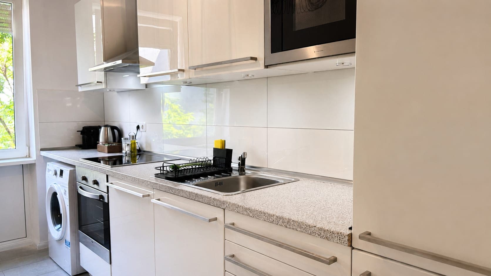 Kitchen in Flat 2021, photograph 3 of 3