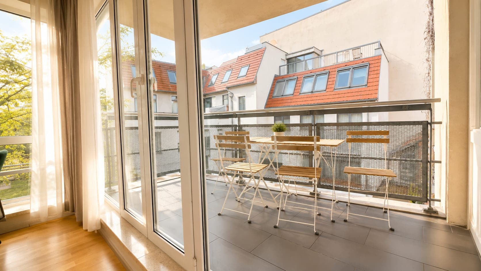 Balcony in Flat 2022, photograph 1 of 2