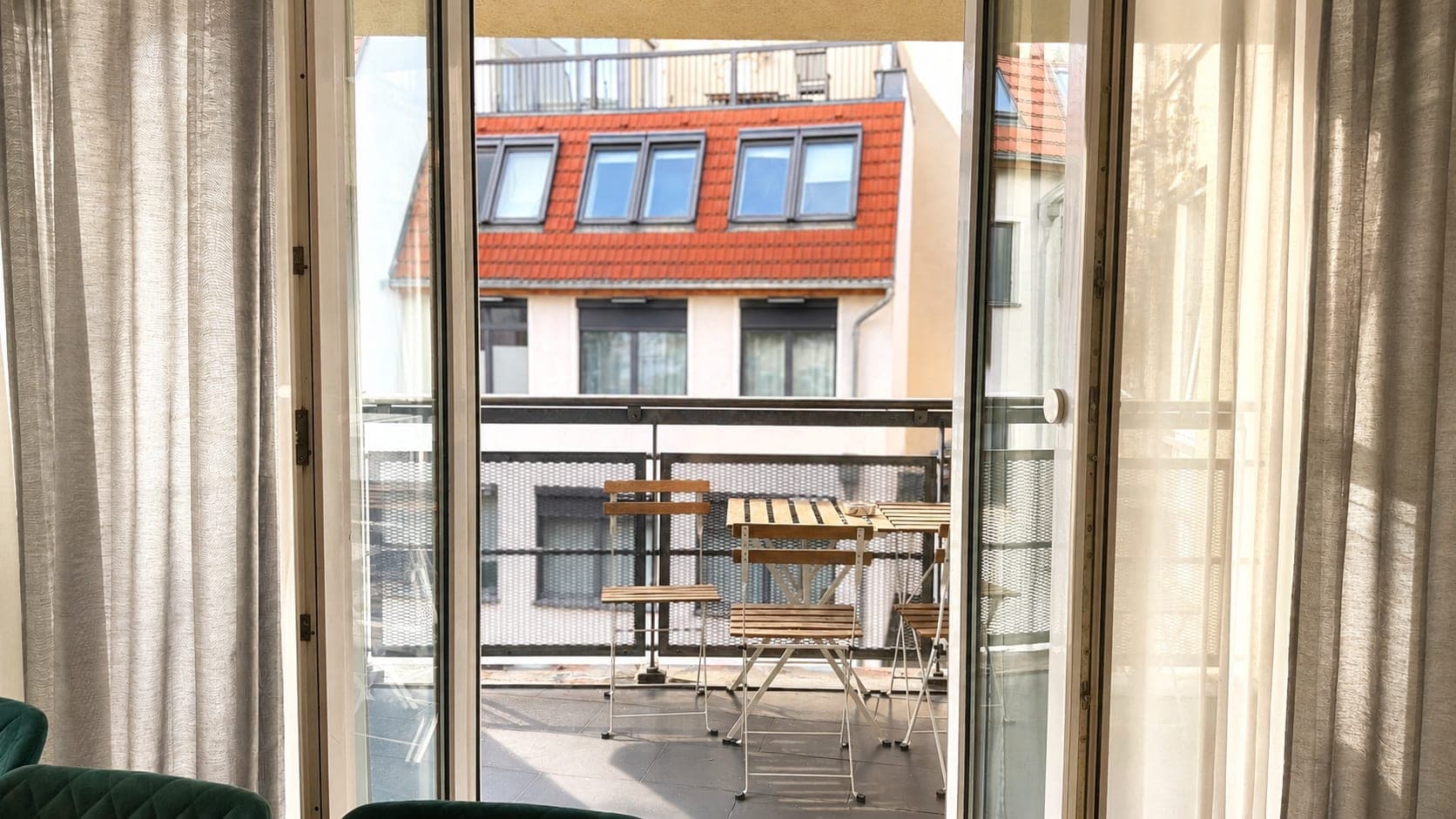 Balcony in Flat 2022, photograph 2 of 2