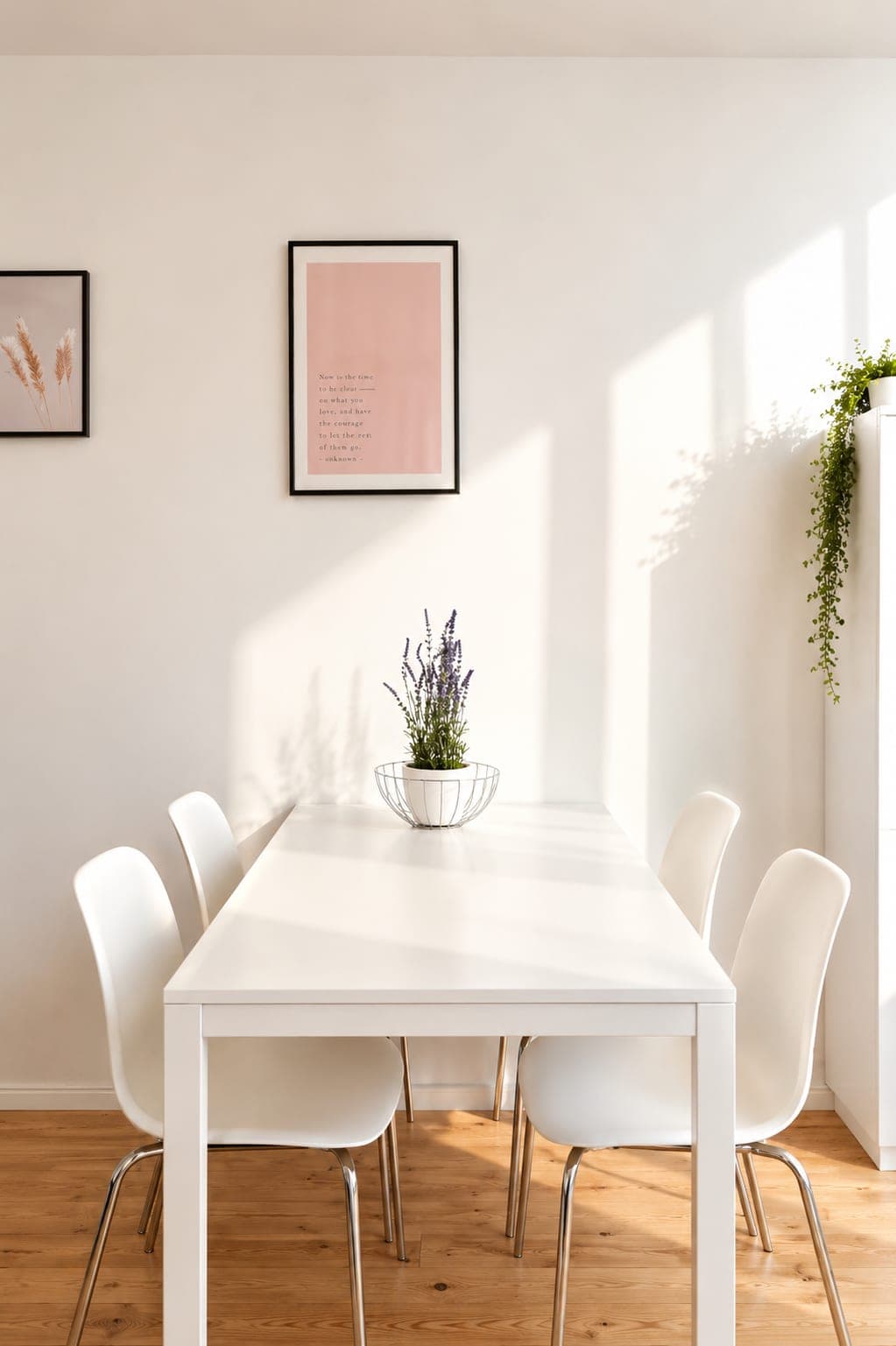 Dining area in Flat 203