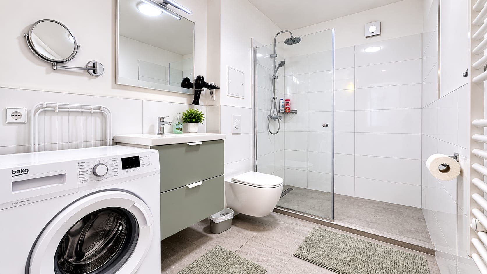 Bathroom in Flat 203
