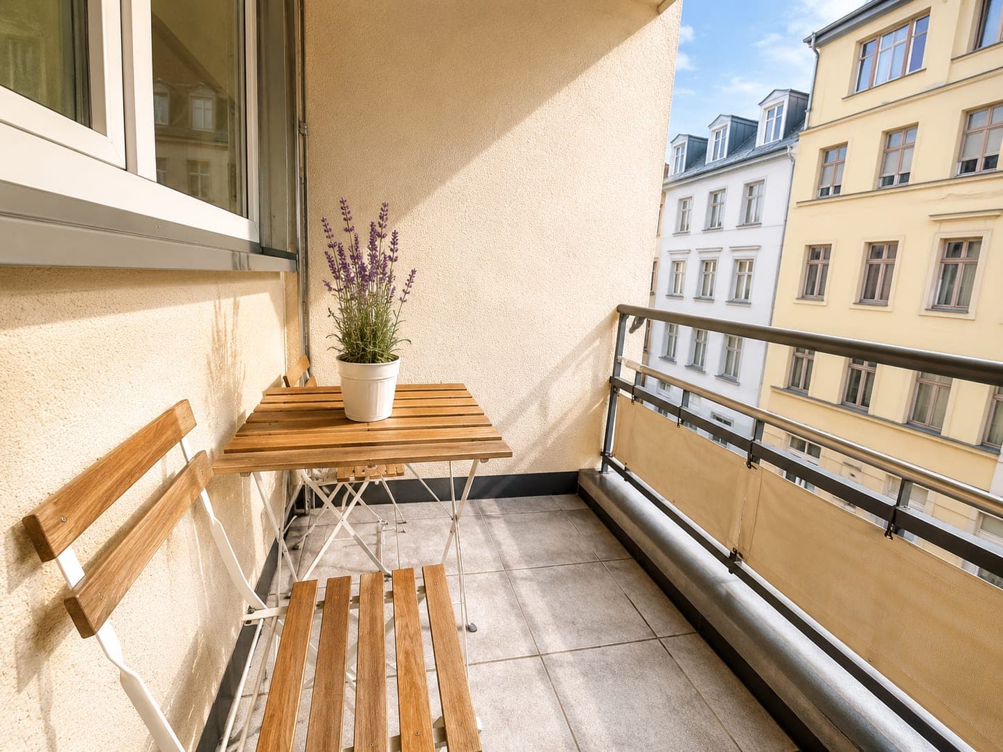Balcony in Flat 203, photograph 2 of 2