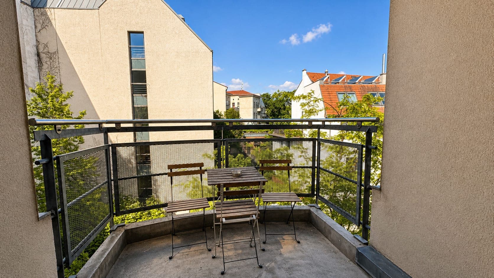 Balcony in Flat 2031, photograph 2 of 2