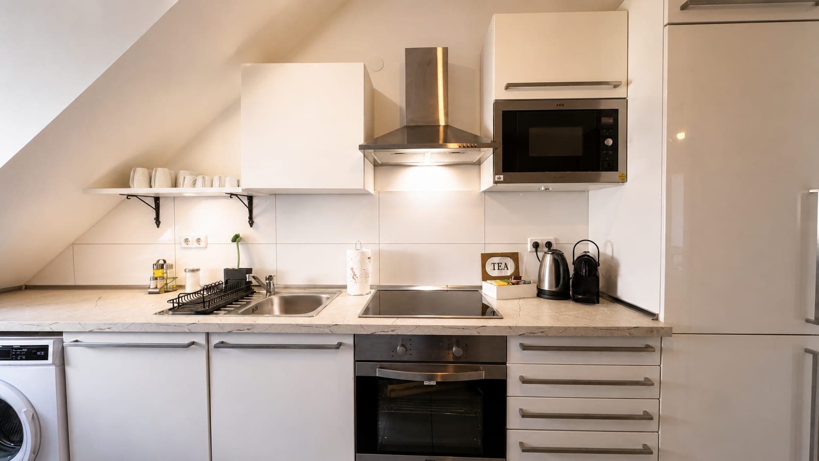 Kitchen in Flat 2031, photograph 3 of 4