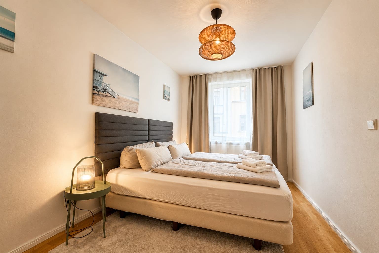 Bedroom in Flat 204, photograph 1 of 5