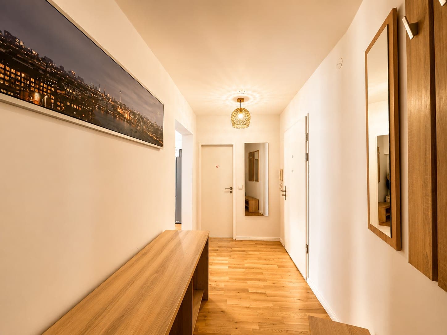 Hallway in Flat 204