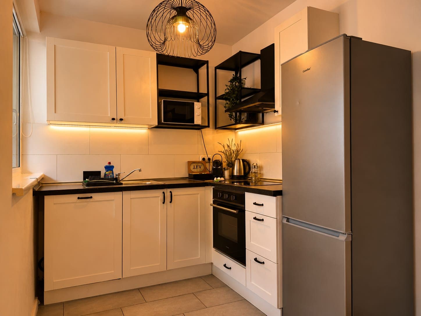 Kitchen in Flat 204, photograph 2 of 5