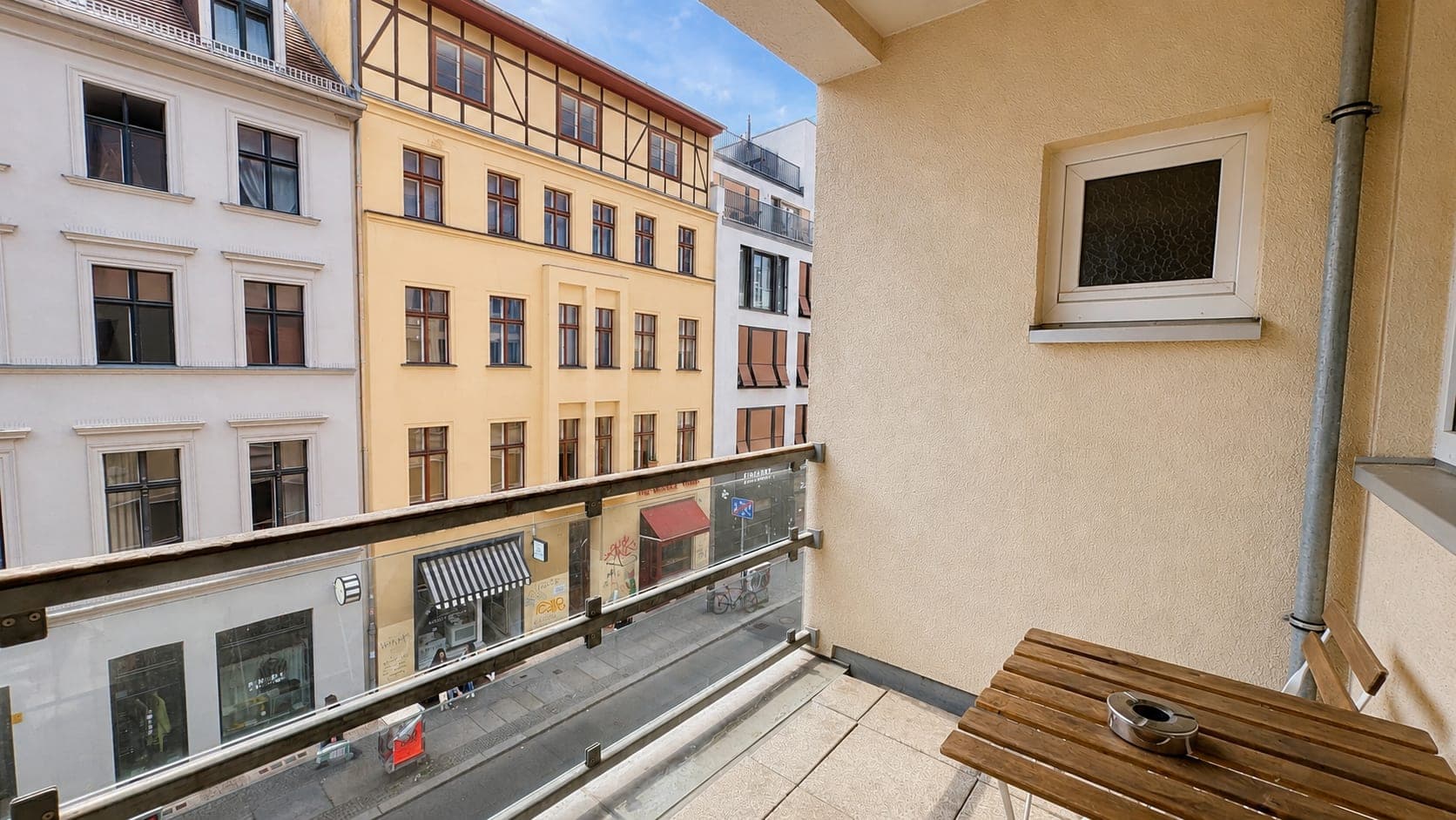 Balcony in Flat 205, photograph 1 of 2