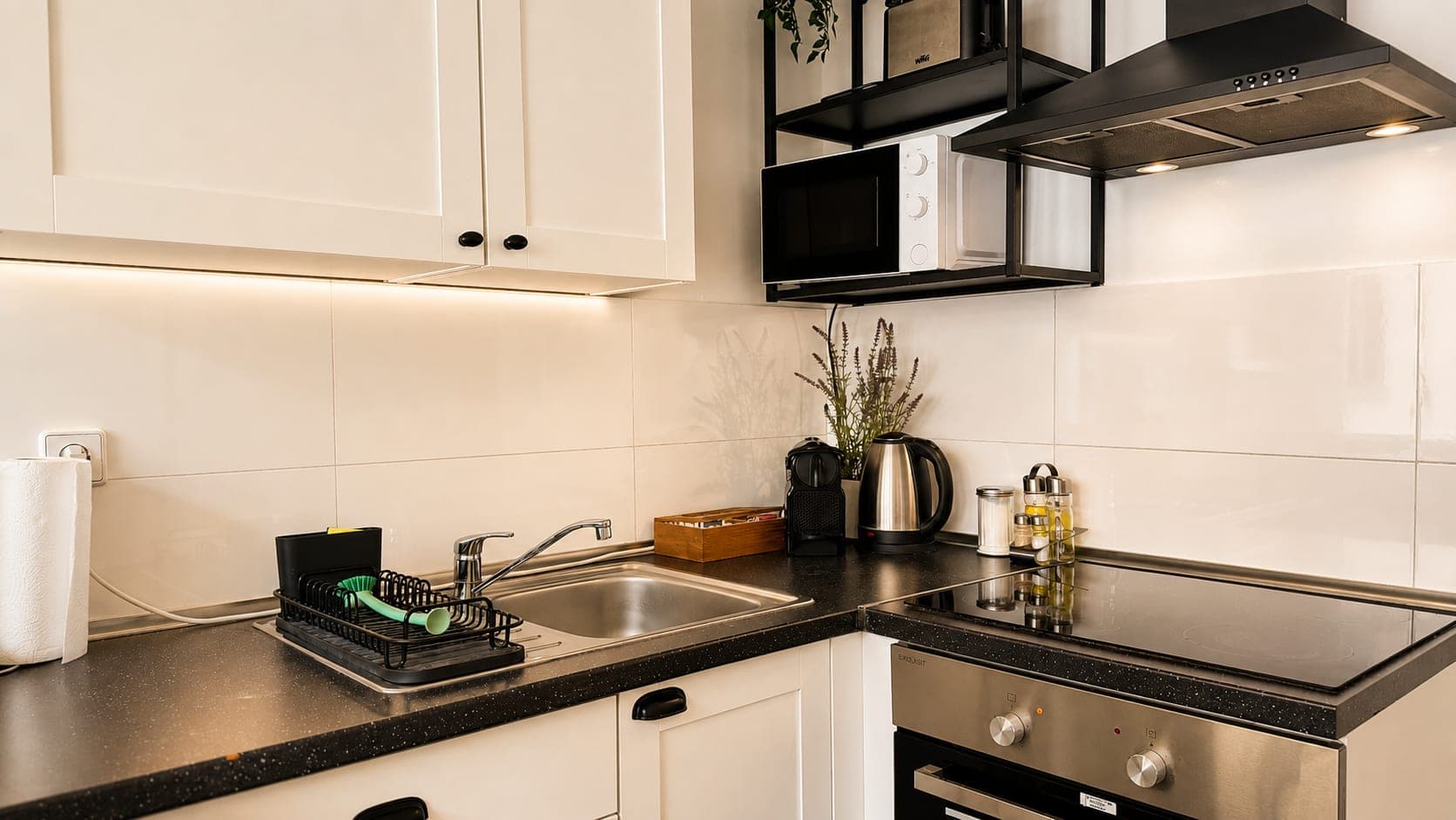 Kitchen in Flat 205, photograph 3 of 3