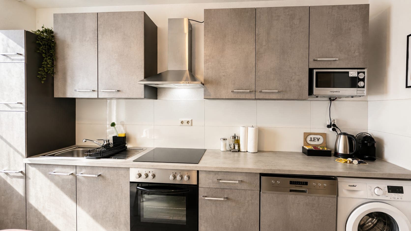 Kitchen in Flat 2121, photograph 1 of 4