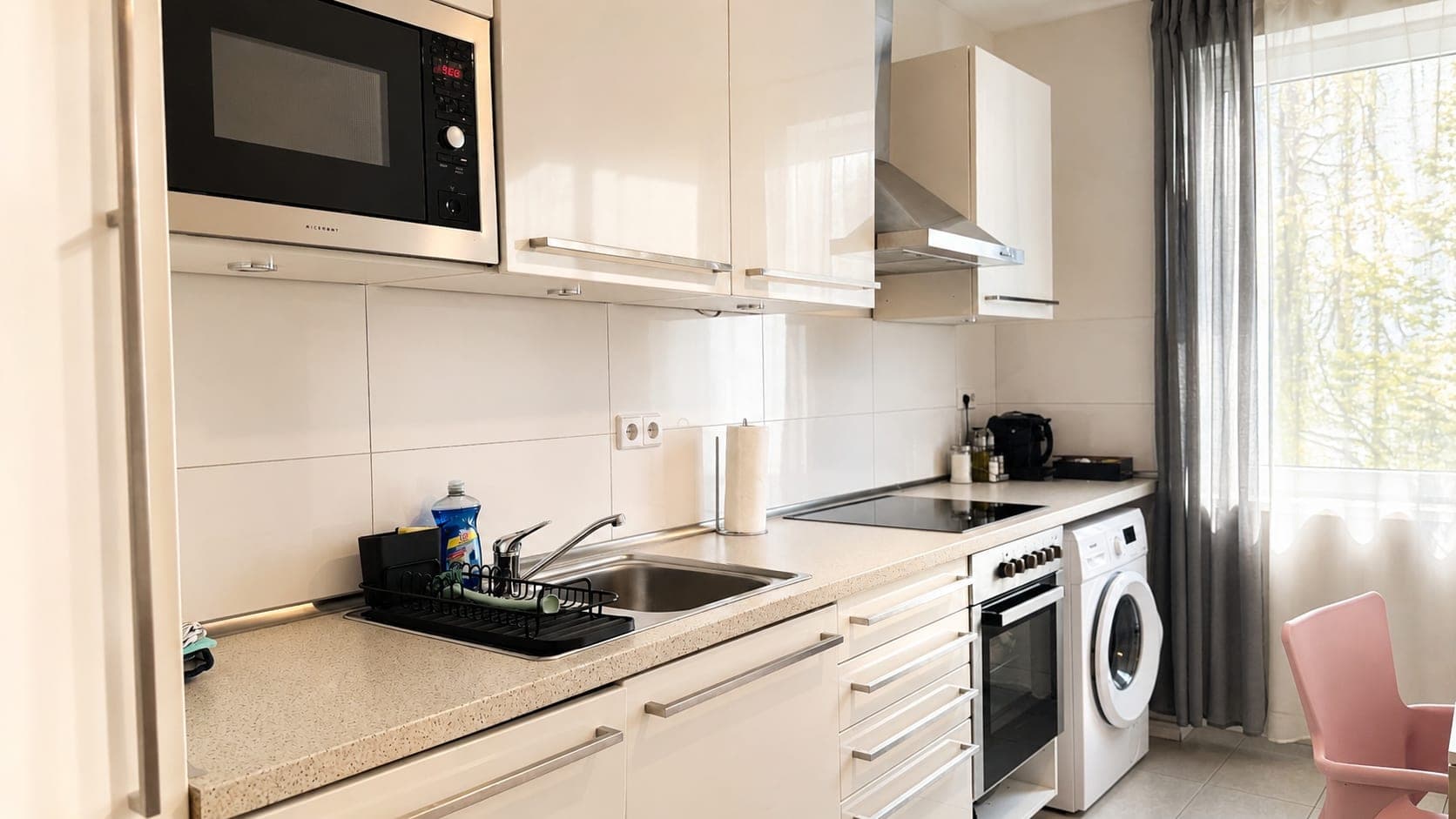 Kitchen in Flat 2122, photograph 1 of 4