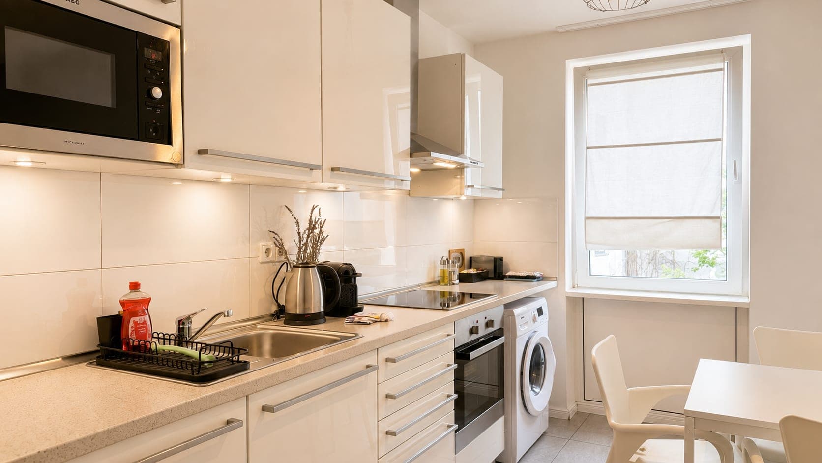 Kitchen in Flat 2132, photograph 1 of 4
