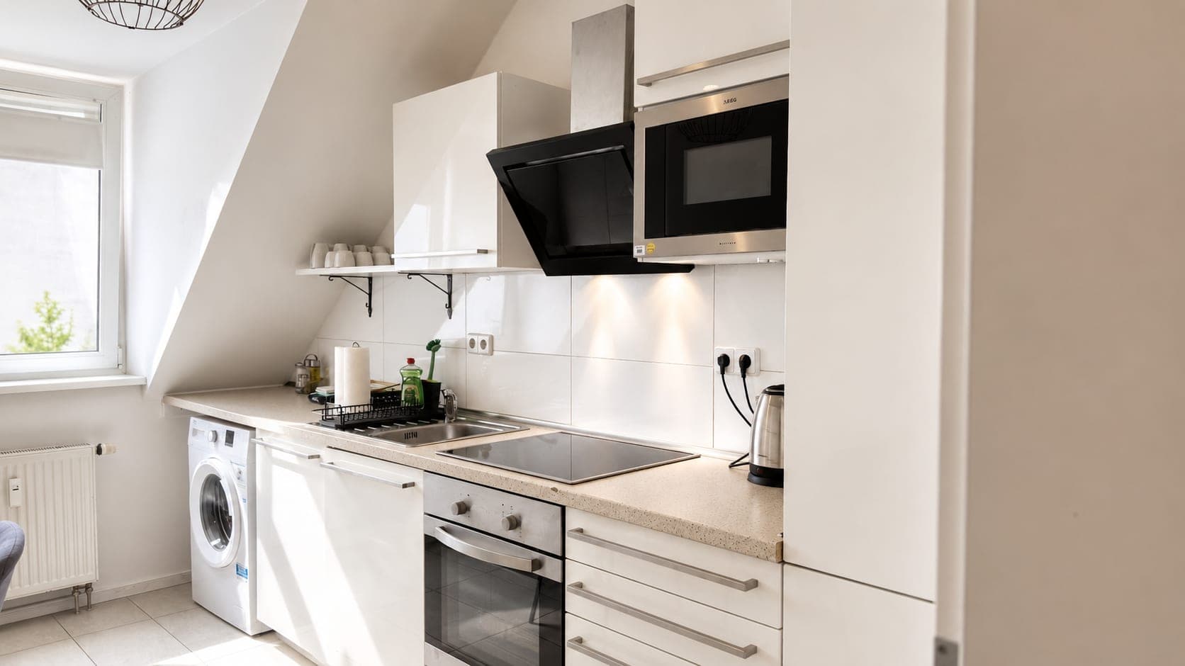 Kitchen in Flat 2141, photograph 1 of 4