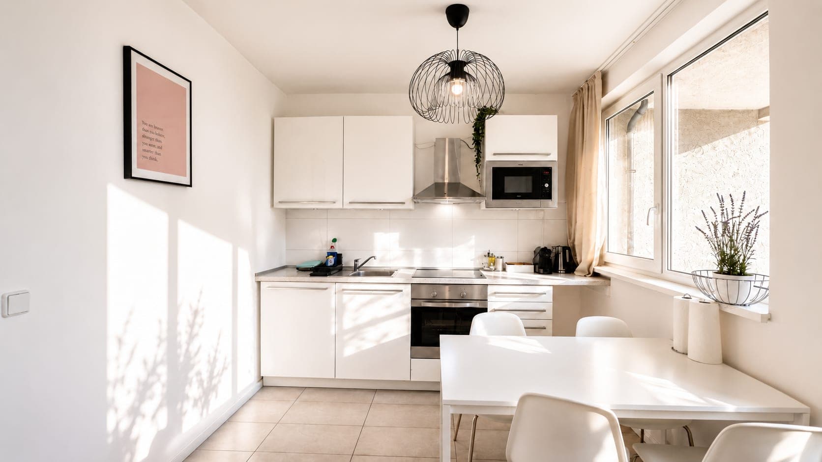 Kitchen in Flat 301, photograph 2 of 4