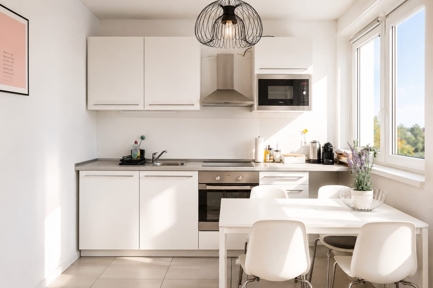Kitchen in Flat 301, photograph 3 of 4