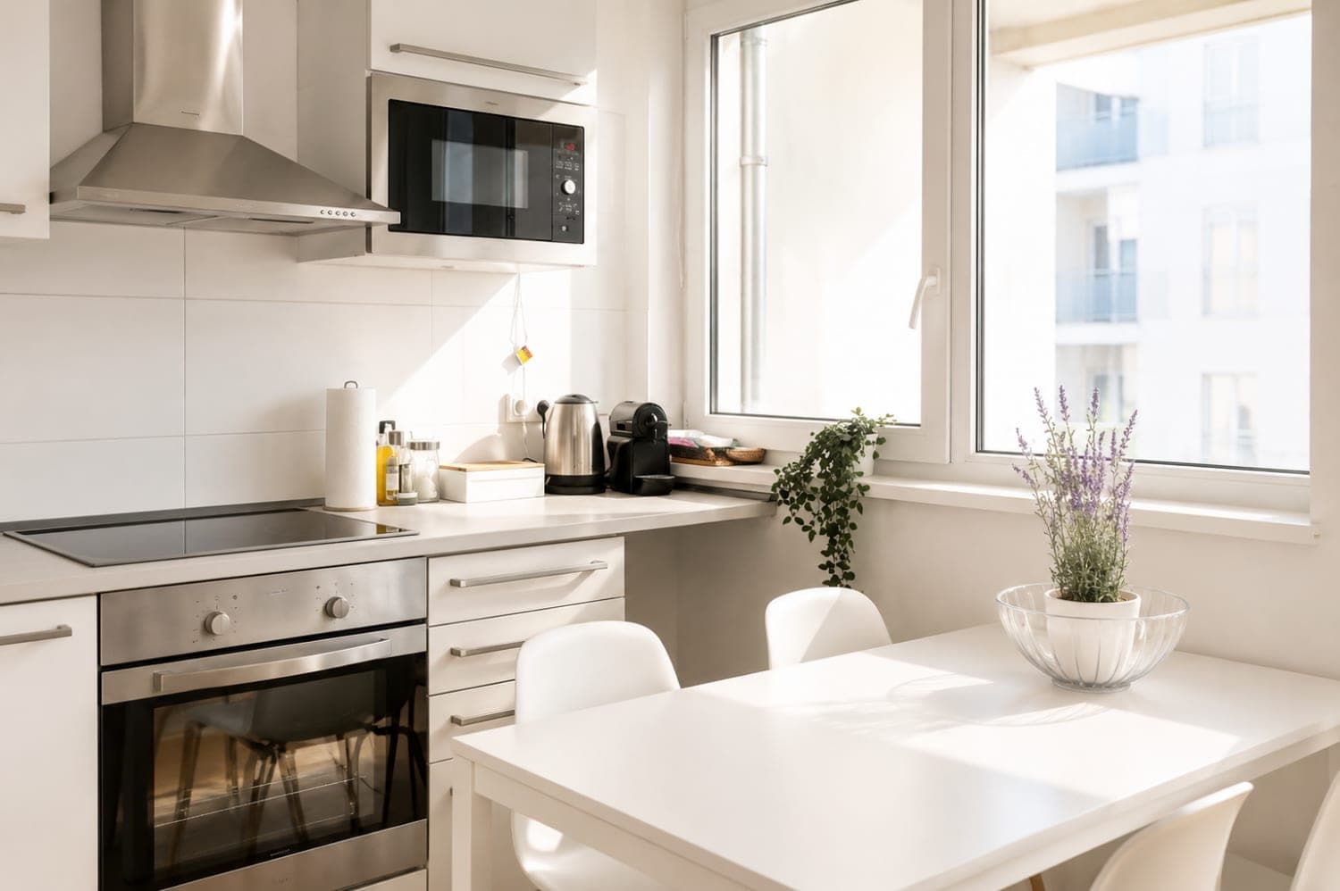 Kitchen in Flat 301, photograph 4 of 4