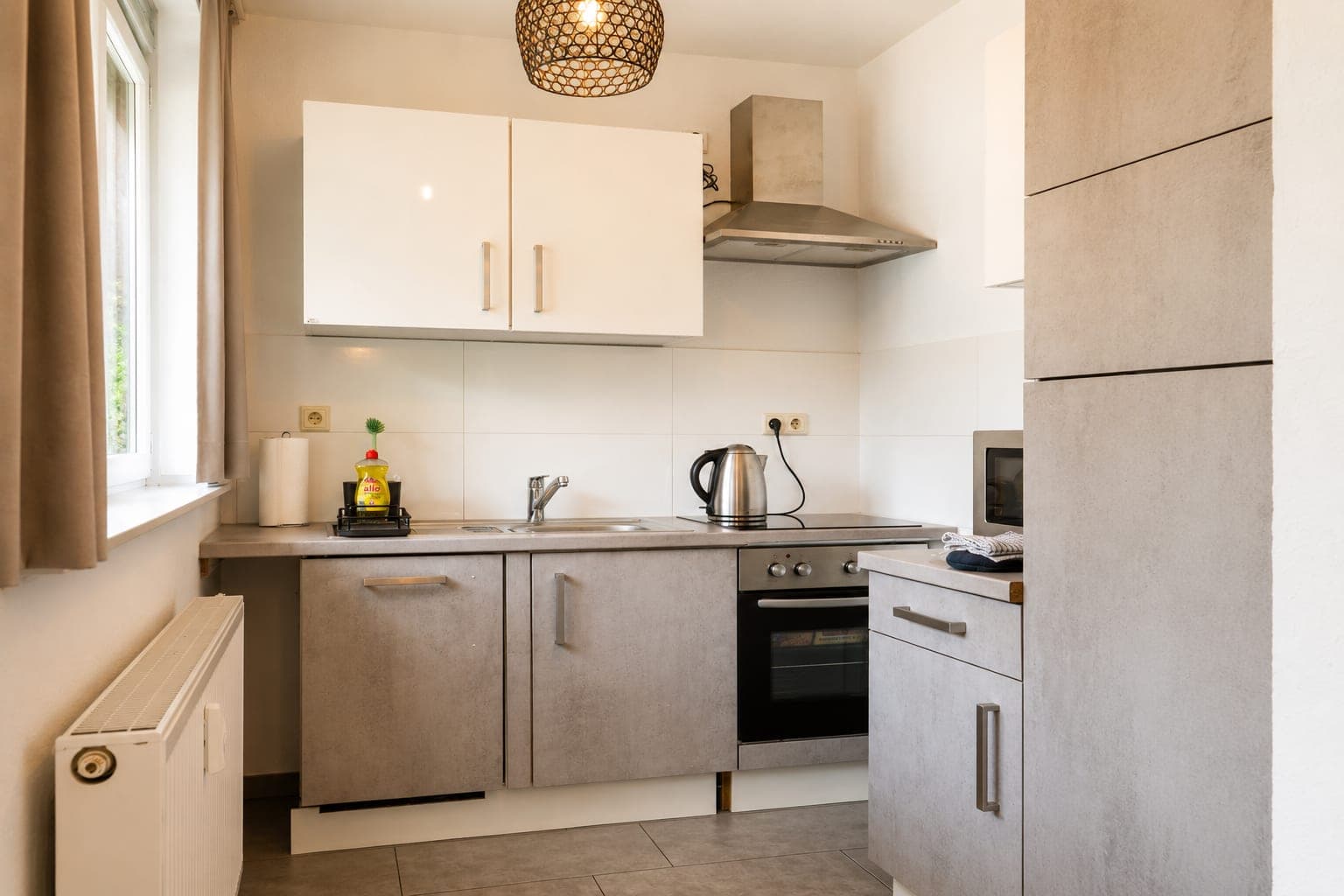 Kitchen in Flat 305, photograph 2 of 3