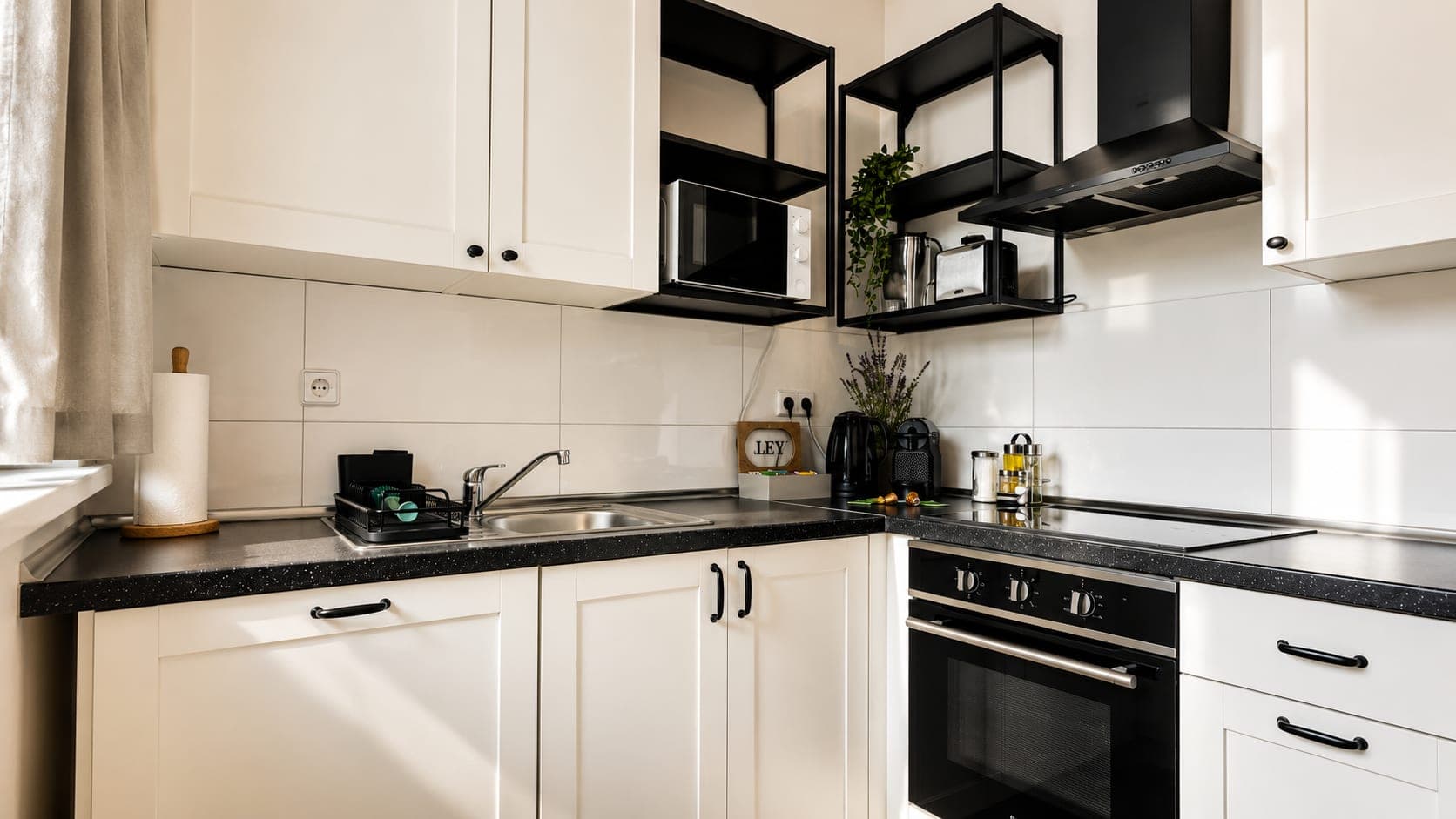 Kitchen in Flat 404, photograph 3 of 3