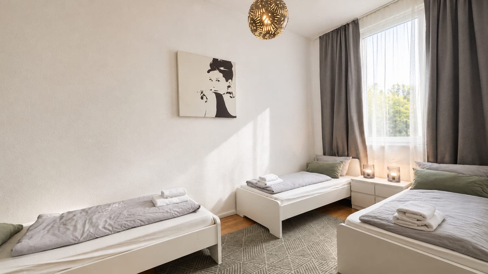 Bedroom in Flat 405