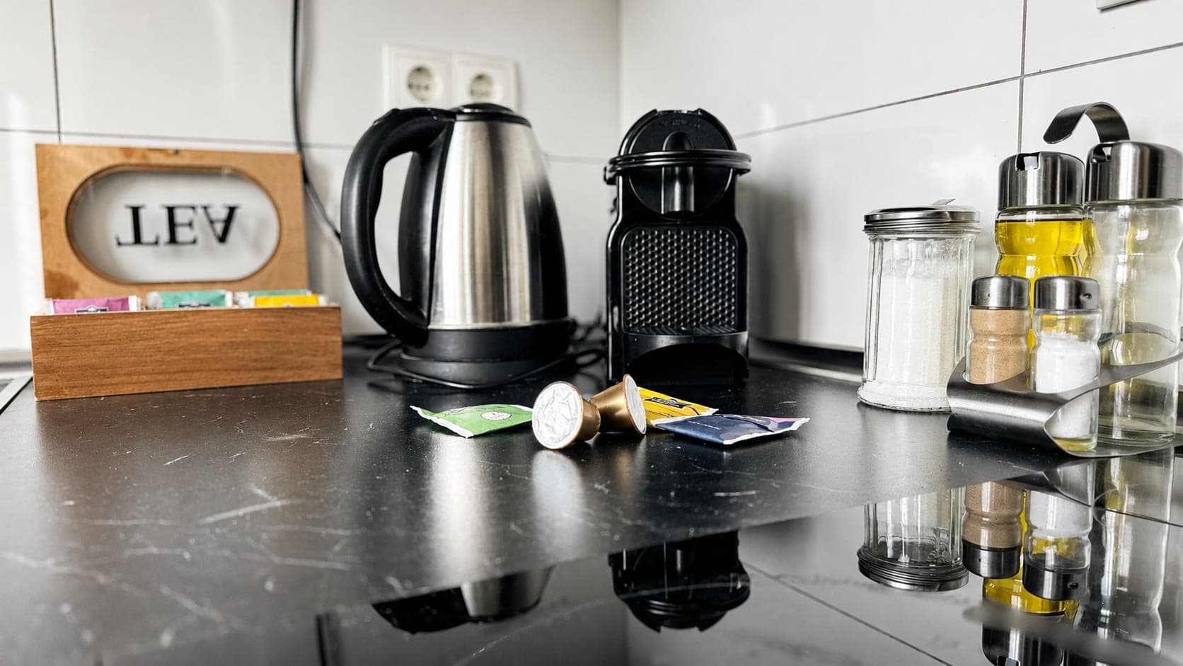 Kitchen in Flat 504, photograph 1 of 3