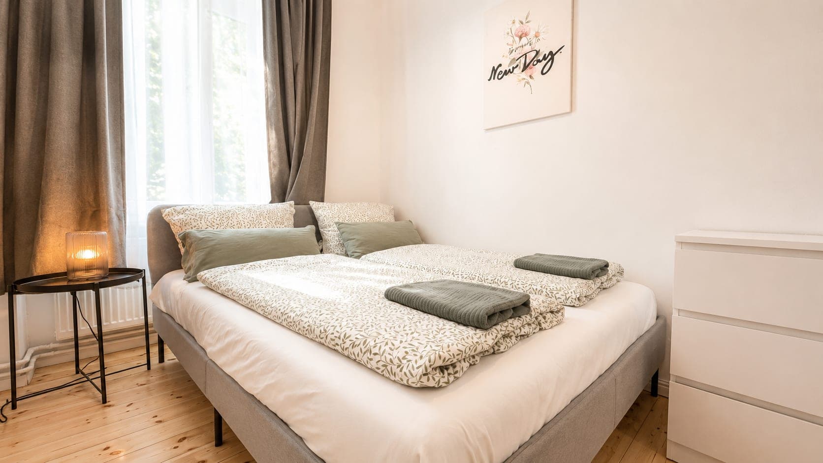 Bedroom 2 in Flat R3, photograph 3 of 3